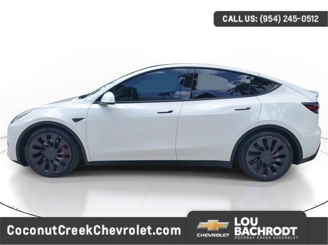 used 2020 Tesla Model Y car, priced at $24,295