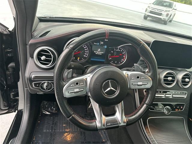used 2019 Mercedes-Benz AMG C 43 car, priced at $27,999