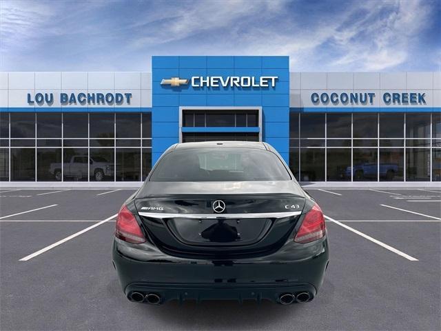 used 2019 Mercedes-Benz AMG C 43 car, priced at $27,999