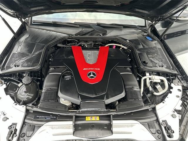 used 2019 Mercedes-Benz AMG C 43 car, priced at $27,999