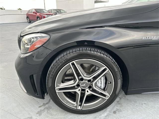 used 2019 Mercedes-Benz AMG C 43 car, priced at $27,999