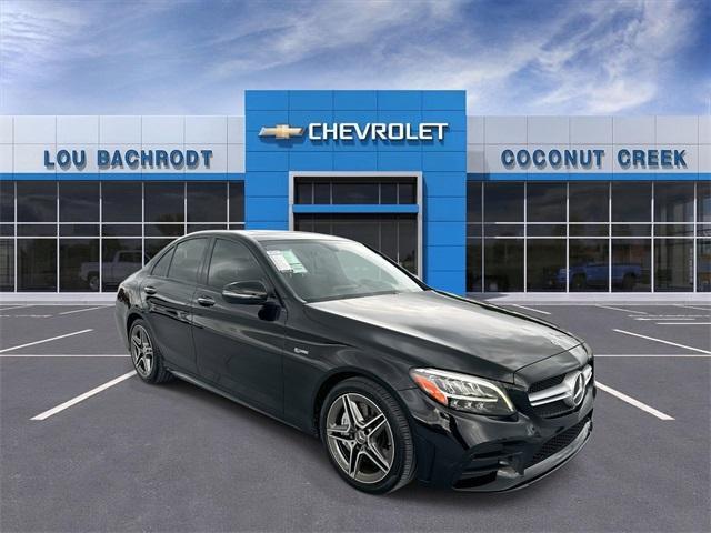 used 2019 Mercedes-Benz AMG C 43 car, priced at $27,999