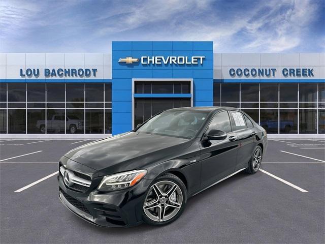 used 2019 Mercedes-Benz AMG C 43 car, priced at $27,999