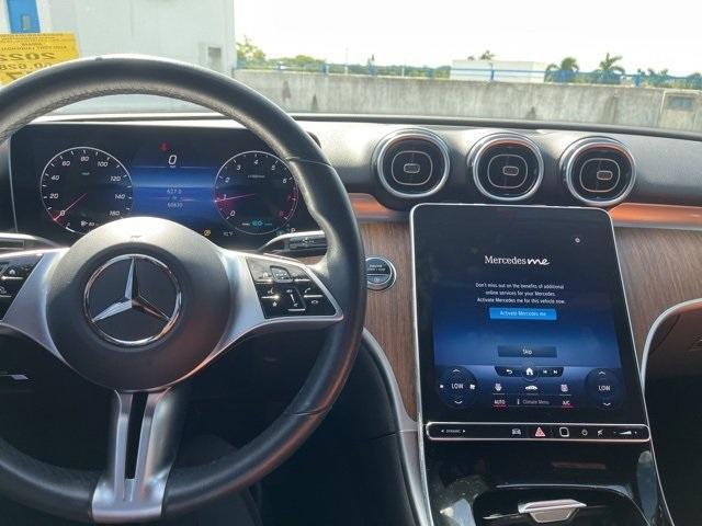 used 2022 Mercedes-Benz C-Class car, priced at $26,887