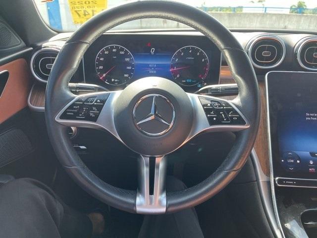 used 2022 Mercedes-Benz C-Class car, priced at $26,887