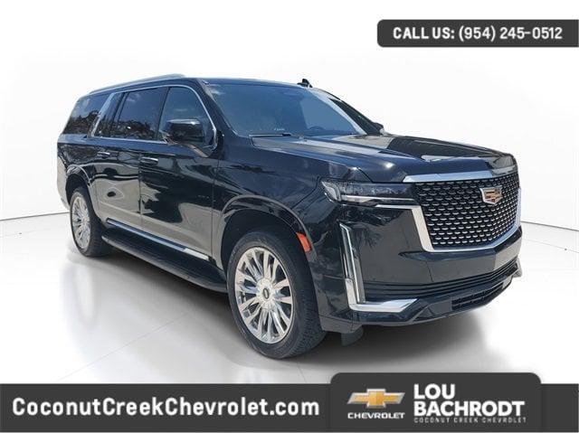 used 2023 Cadillac Escalade ESV car, priced at $68,893