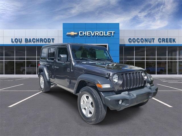 used 2022 Jeep Wrangler Unlimited car, priced at $26,987
