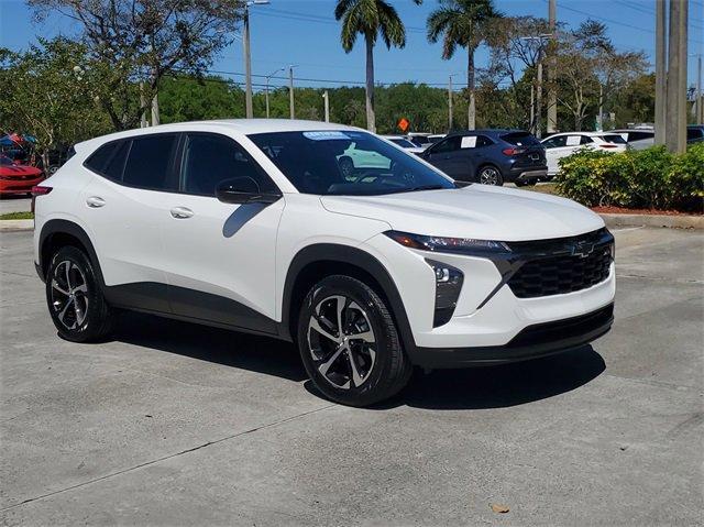 used 2024 Chevrolet Trax car, priced at $22,496