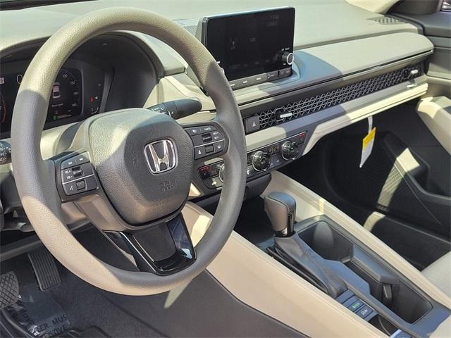 new 2025 Honda Accord car, priced at $31,710