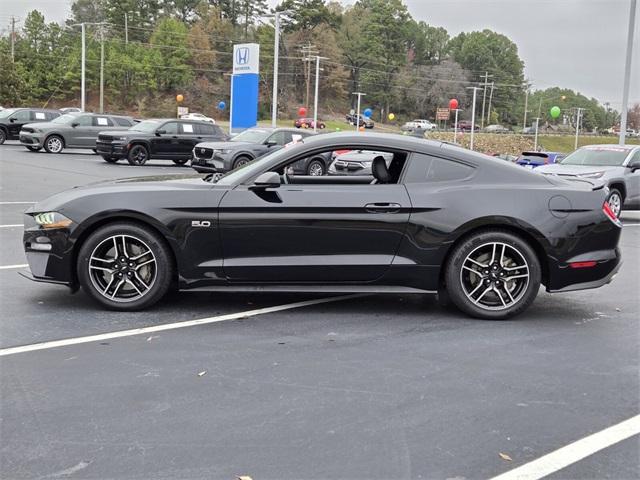 used 2020 Ford Mustang car, priced at $27,384
