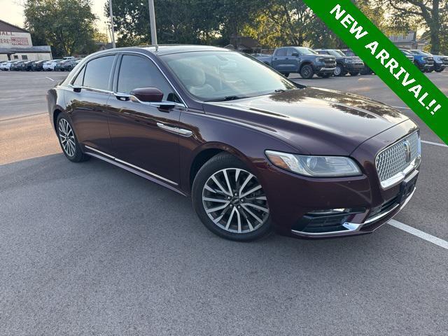 used 2017 Lincoln Continental car, priced at $15,328