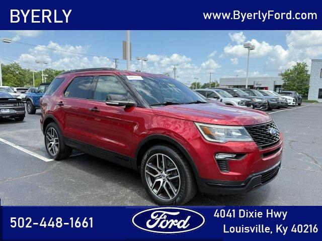 used 2018 Ford Explorer car, priced at $20,475