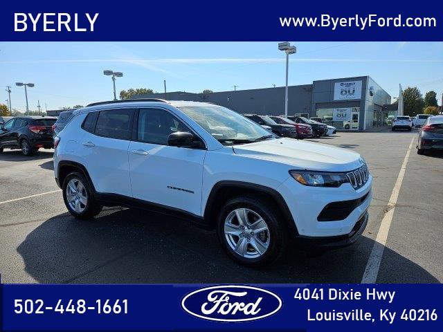 used 2022 Jeep Compass car, priced at $21,050