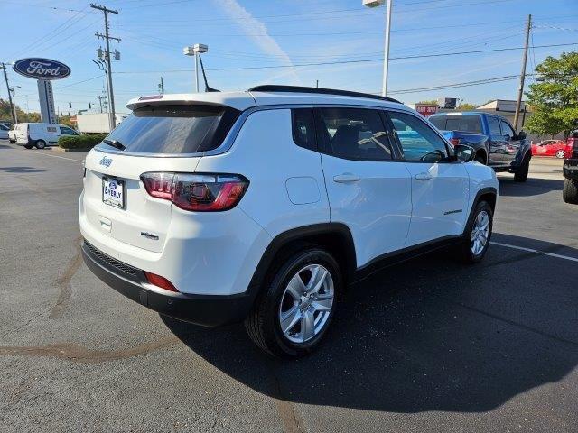 used 2022 Jeep Compass car, priced at $21,050