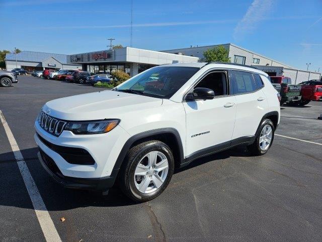 used 2022 Jeep Compass car, priced at $21,050