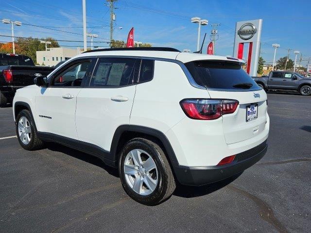 used 2022 Jeep Compass car, priced at $21,050