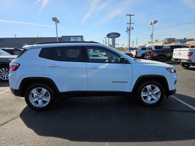 used 2022 Jeep Compass car, priced at $21,050