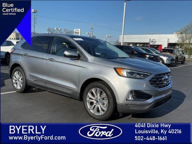 used 2021 Ford Edge car, priced at $22,578