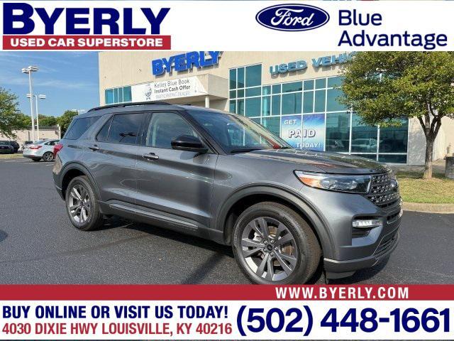 used 2022 Ford Explorer car, priced at $31,201