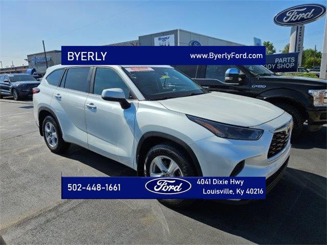 used 2023 Toyota Highlander car, priced at $30,548