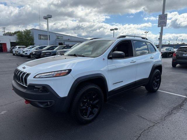 used 2017 Jeep Cherokee car, priced at $14,548