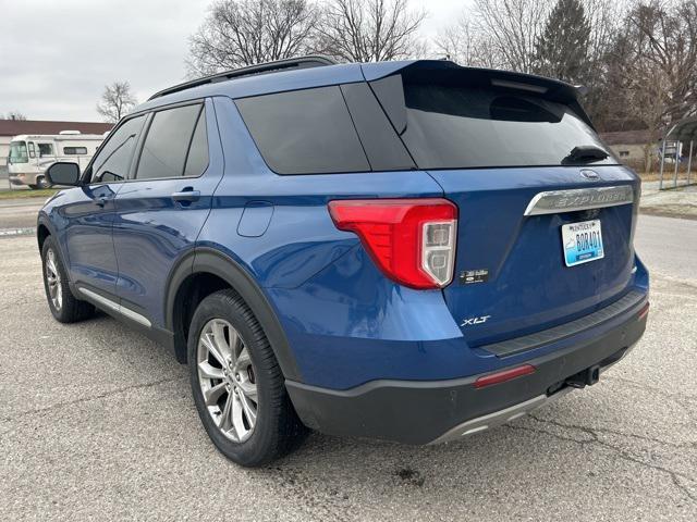 used 2022 Ford Explorer car, priced at $30,587