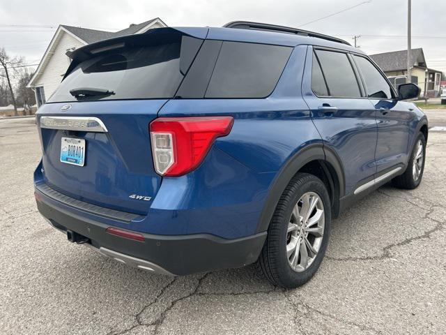 used 2022 Ford Explorer car, priced at $30,587