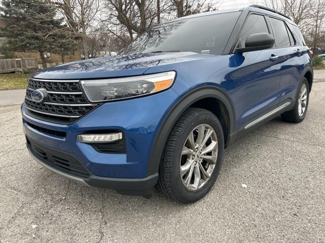 used 2022 Ford Explorer car, priced at $30,587