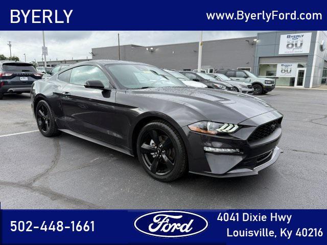used 2022 Ford Mustang car, priced at $27,612
