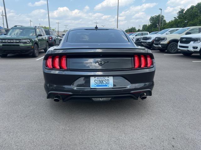 used 2022 Ford Mustang car, priced at $27,612