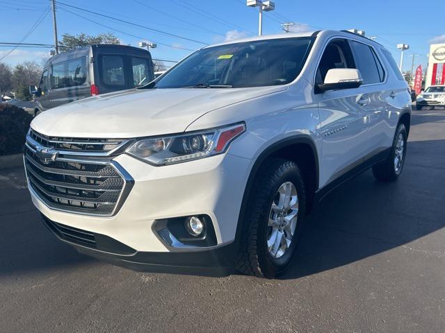 used 2021 Chevrolet Traverse car, priced at $25,500