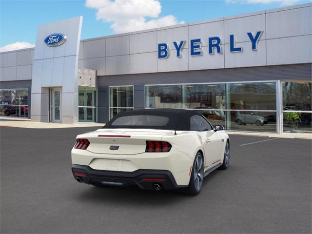new 2025 Ford Mustang car, priced at $61,345