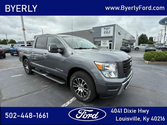 used 2021 Nissan Titan car, priced at $32,385