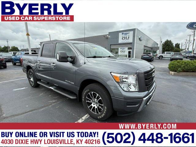 used 2021 Nissan Titan car, priced at $32,385