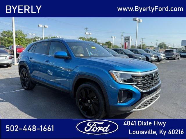 used 2024 Volkswagen Atlas Cross Sport car, priced at $35,875