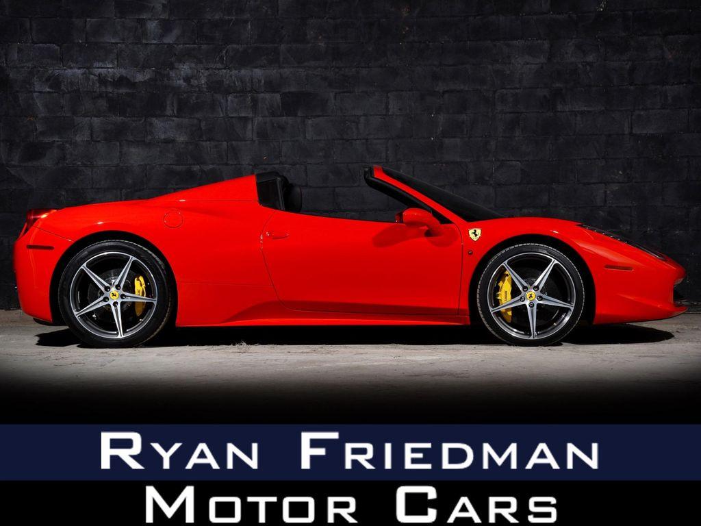 used 2015 Ferrari 458 Spider car, priced at $329,995