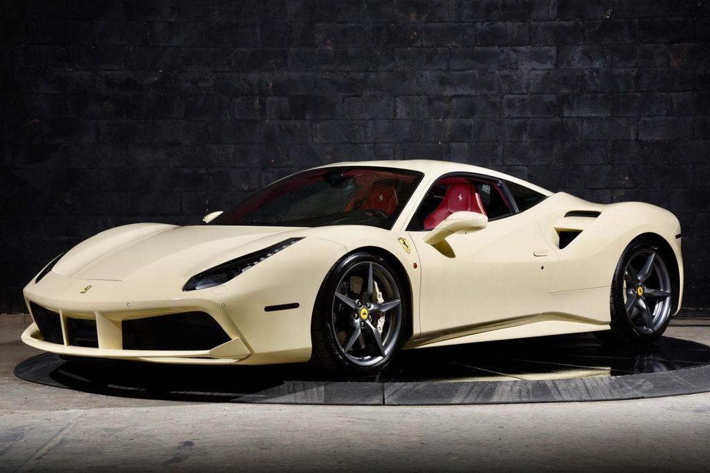 used 2018 Ferrari 488 GTB car, priced at $299,995