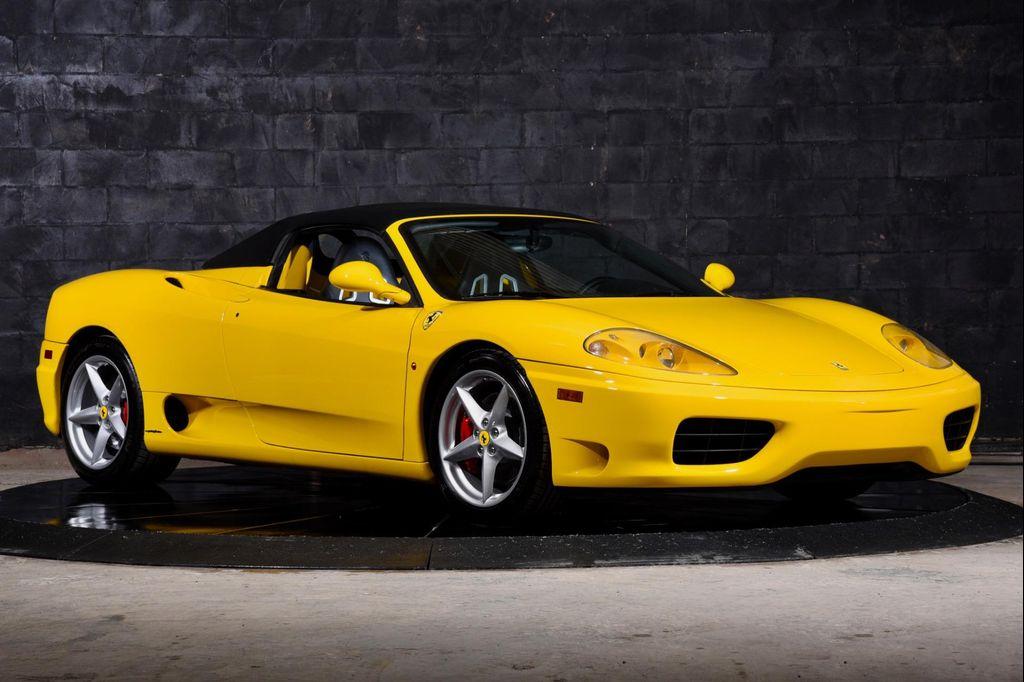 used 2001 Ferrari 360 Spider car, priced at $199,995