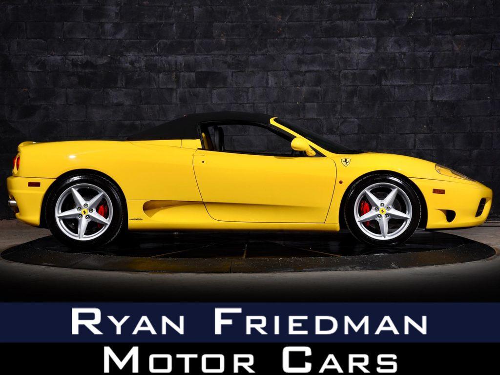 used 2001 Ferrari 360 Spider car, priced at $199,995