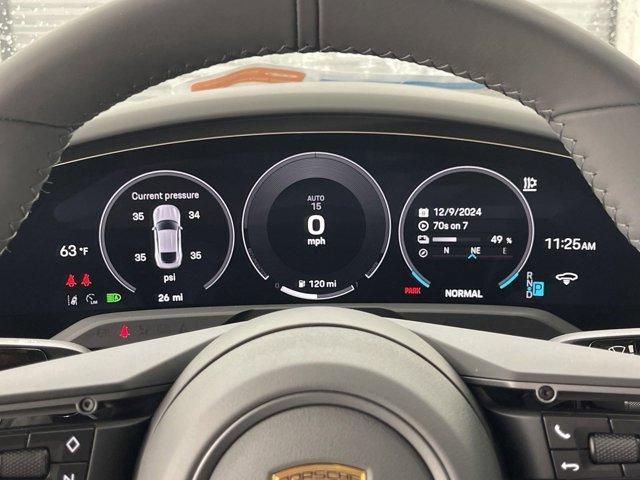 new 2025 Porsche Taycan car, priced at $124,145