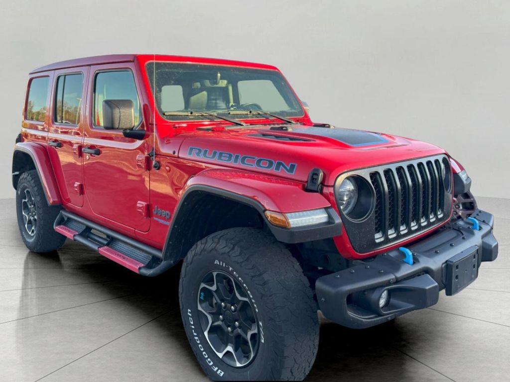 used 2022 Jeep Wrangler Unlimited 4xe car, priced at $29,581