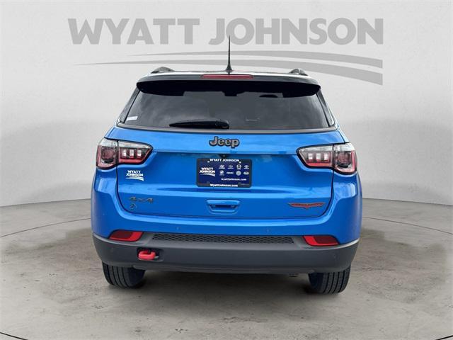 used 2022 Jeep Compass car, priced at $22,118