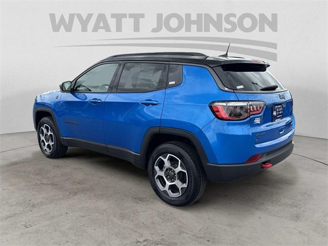 used 2022 Jeep Compass car, priced at $22,118