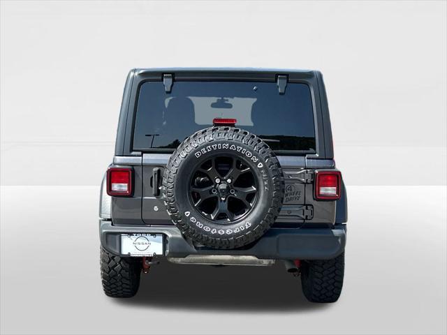 used 2020 Jeep Wrangler Unlimited car, priced at $32,346