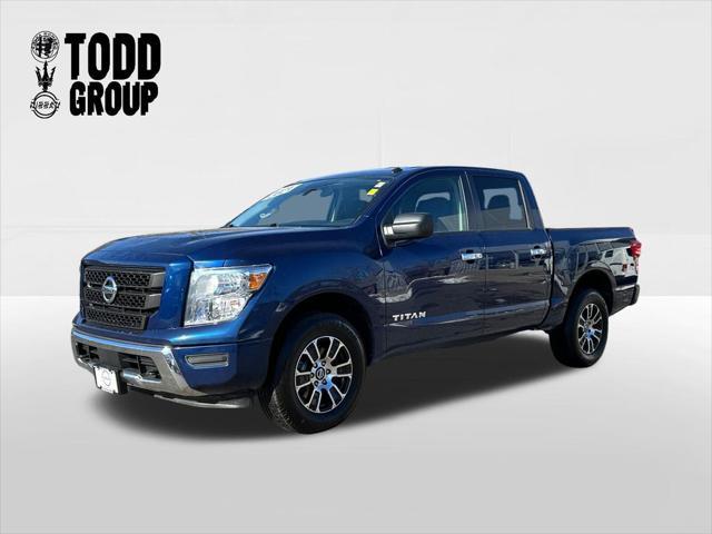 used 2021 Nissan Titan car, priced at $32,085