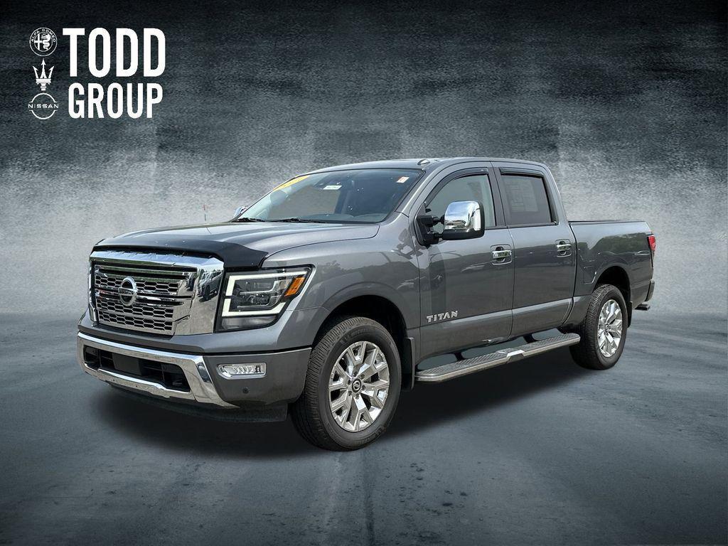 used 2021 Nissan Titan car, priced at $33,912