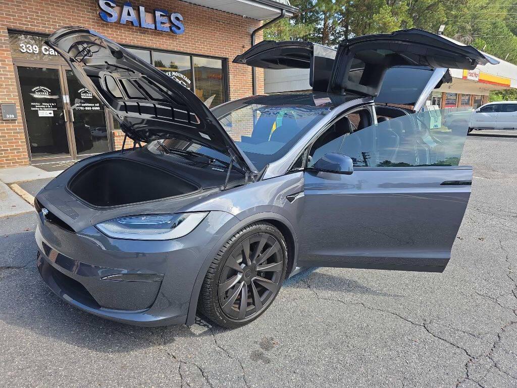 used 2022 Tesla Model X car, priced at $54,988