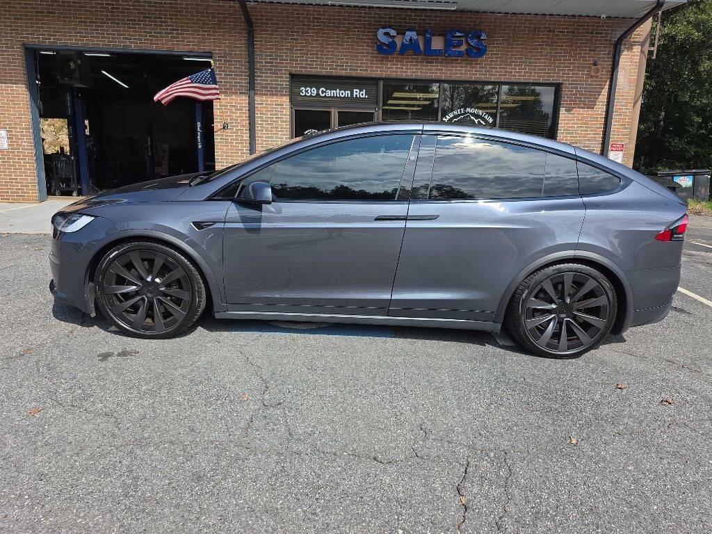 used 2022 Tesla Model X car, priced at $54,988