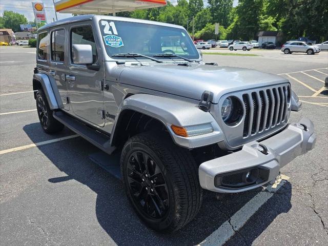used 2021 Jeep Wrangler Unlimited car, priced at $29,950