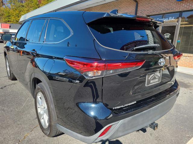 used 2021 Toyota Highlander car, priced at $25,977